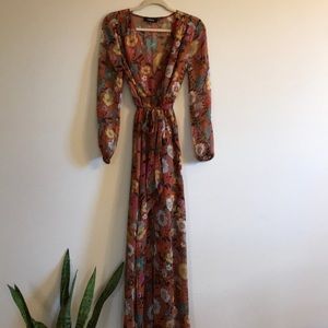 Floral maxi dress